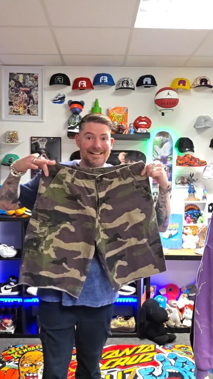 stussy cargos size xl