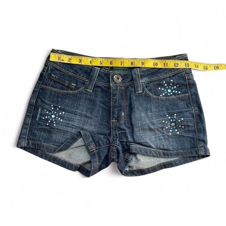Immagine di Y2K  Jeans Denim Mini Shorts size XXS 7