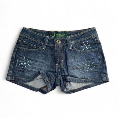 Y2K Jeans Denim Mini Shorts size XXS