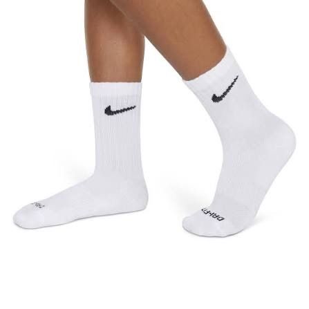 Nike White Crew Socks obraz 1