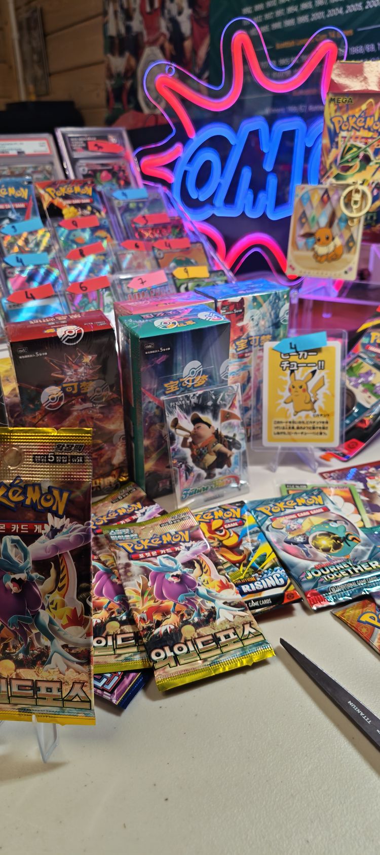 Pokemon Trading Card Game Booster Packs