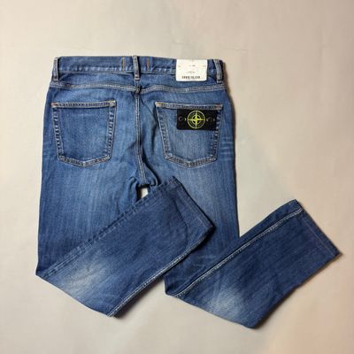 Stone Island Dark Wash SK Jeans - W32 L34