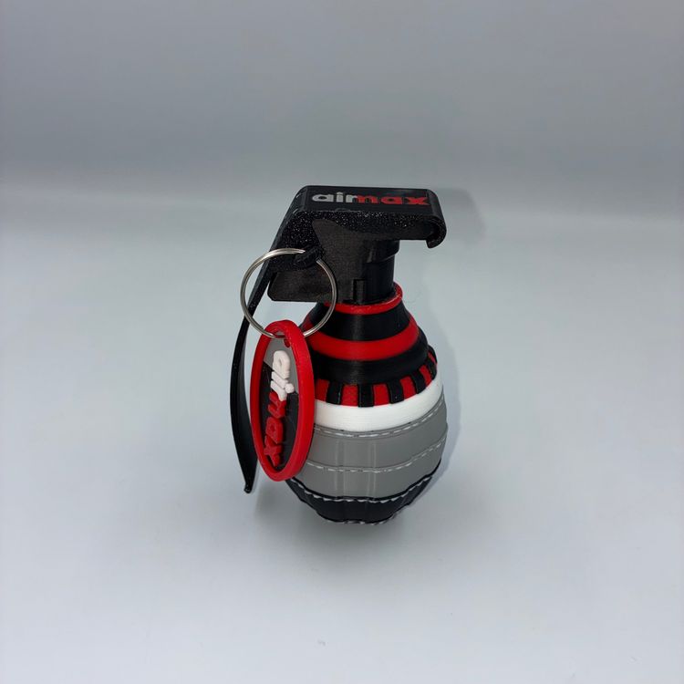 3D AIRMAX INSPIRED GRENADE - SOLAR RED