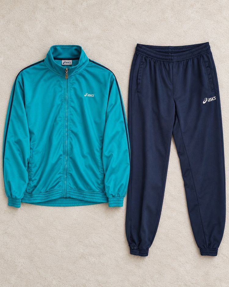 Immagine di Asics Tracksuit Jacket And Pants 2
