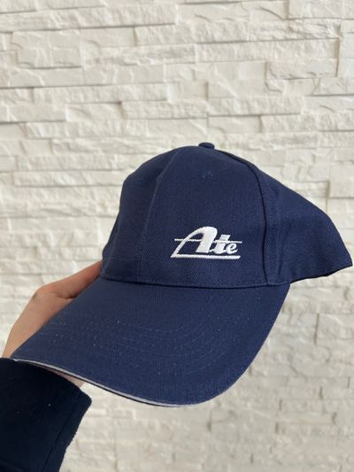 Navy Blue Cap With White Logo