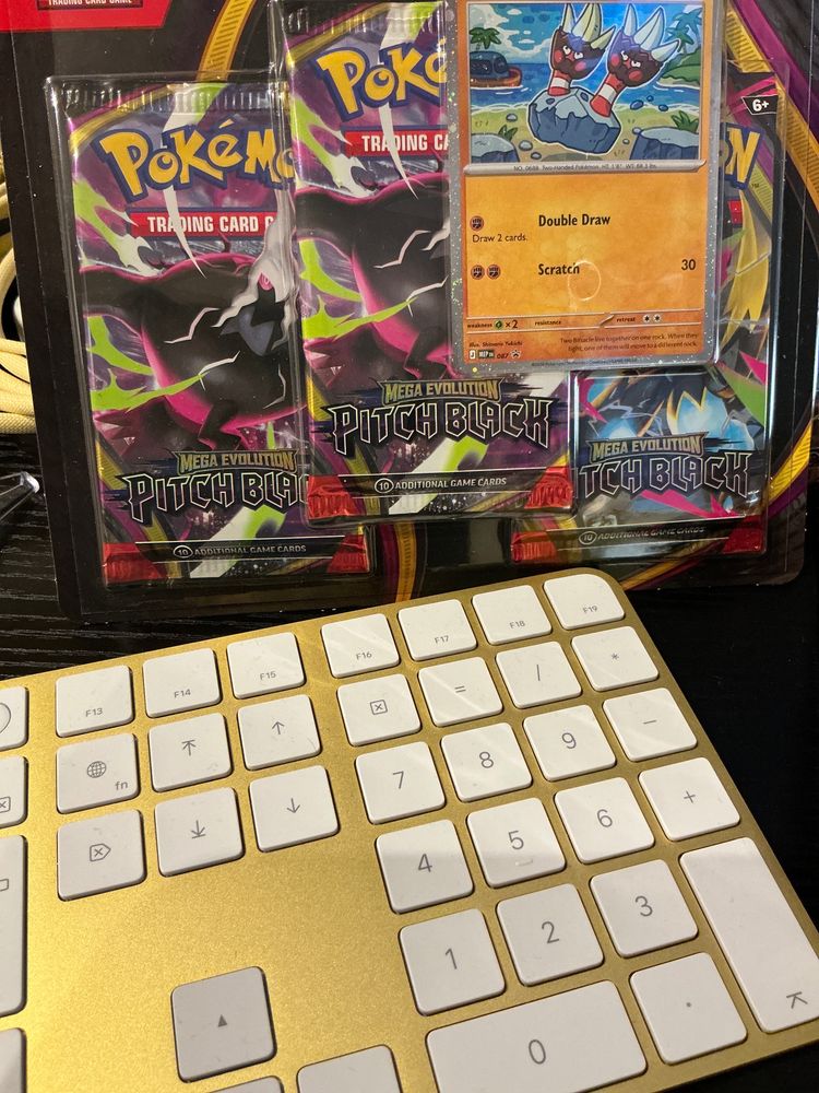 Pokémon Pokémon Trading Card Game Mega Evolution Pitch Black Booster Packs product image