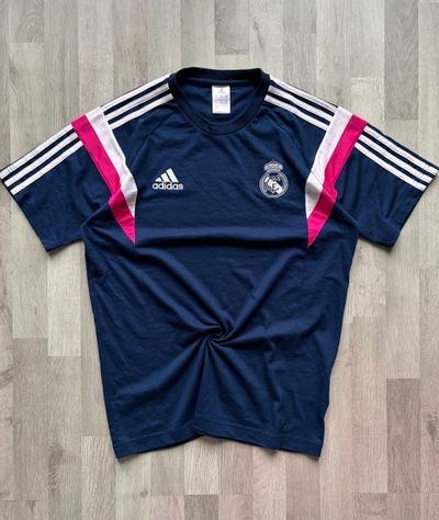 Adidas Sample Real Madrid Navy Blue T-Shirt