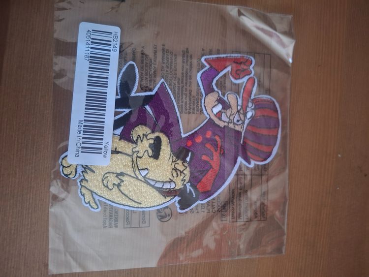 Embroidered Patch With Cartoon Characters Waky races 3