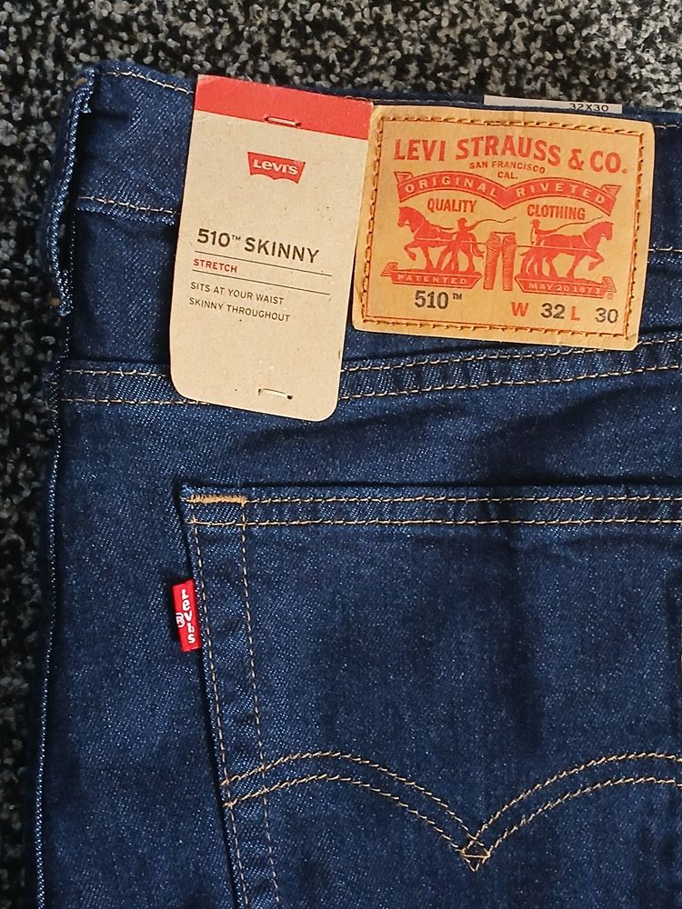 Levi'S 510 Skinny Jeans Dark Wah L32 L30