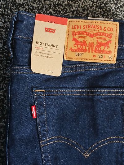 Levi'S 510 Skinny Jeans Dark Wah L32 L30
