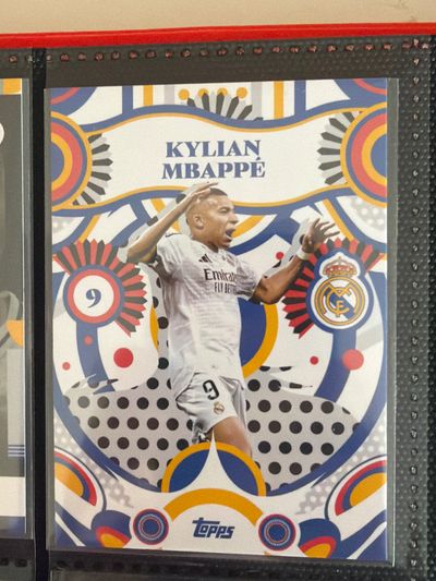 Kylian Mbappé Football Trading Card