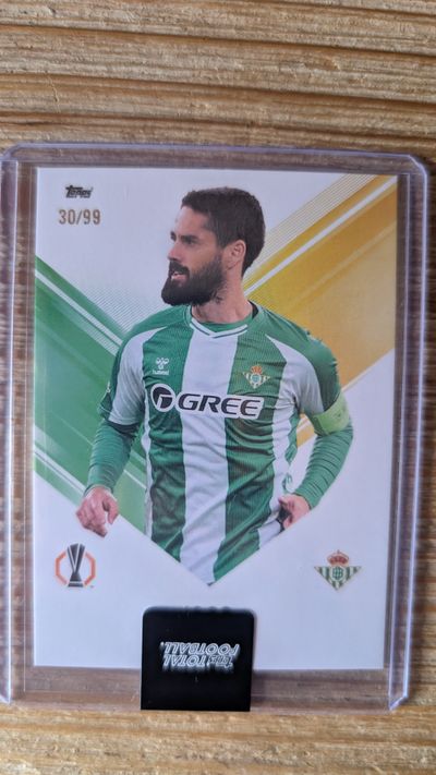 Isco Topps Total Football Base /99 Real Betis Europa League
