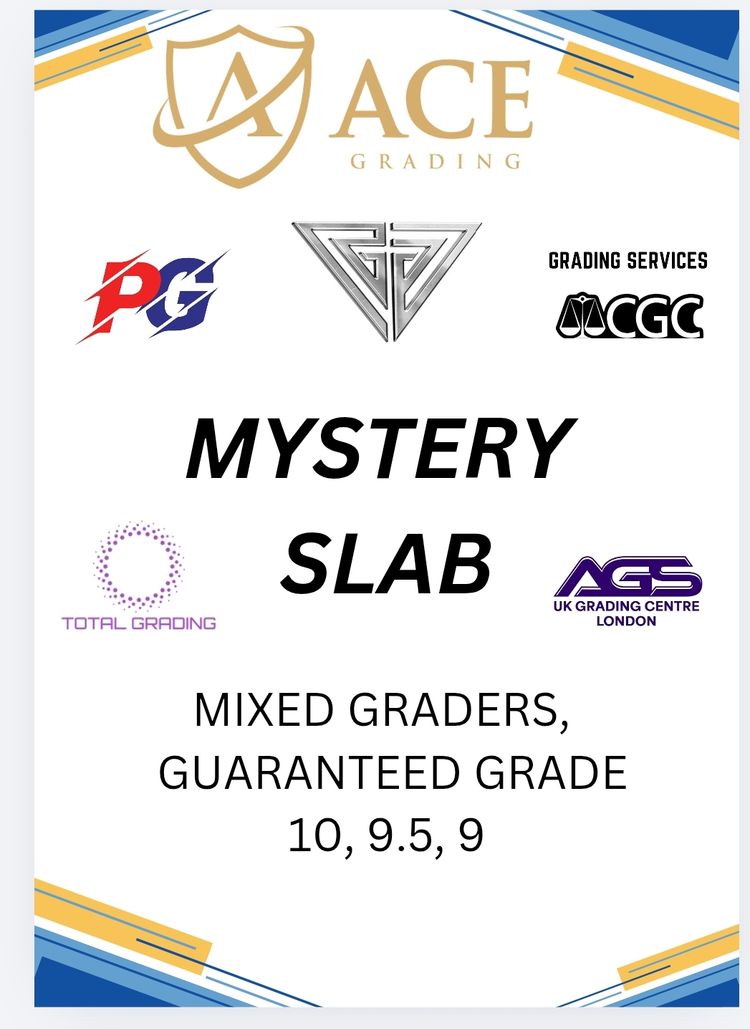 Pokémon Mystery Slab - Mixed Grading Company 