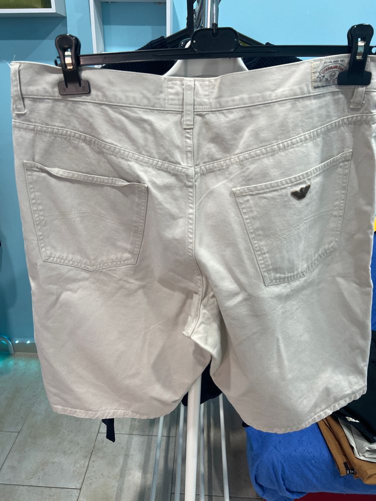 Armani White Shorts