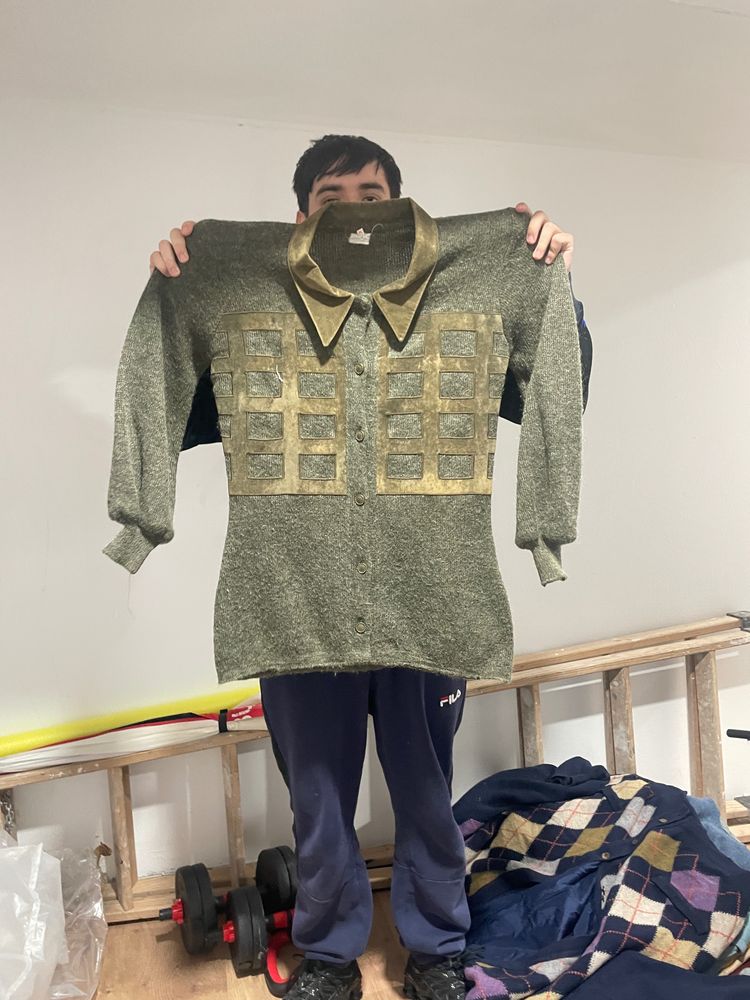 Other Green And Gold Long Sleeve Sweater product image