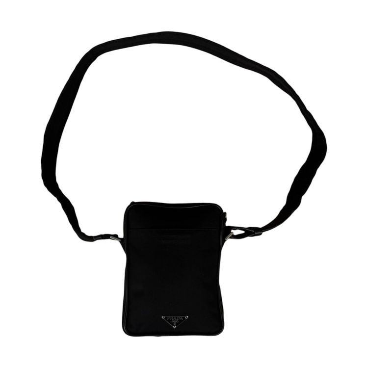 Prada Prada Nylon Saffiano Leather Black Shoulder Bag product image