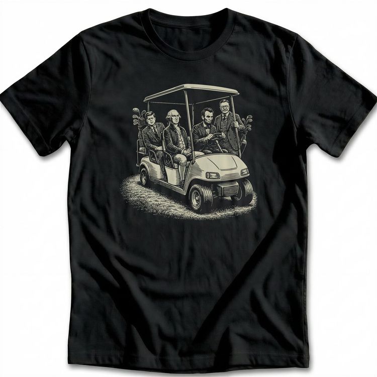 PRESIDENT FACES CADDY 4 T-Shirt AU image 1