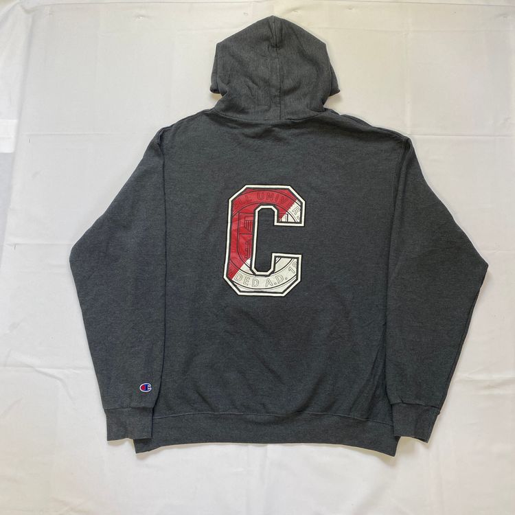 Champion Cornell University Double Sided Hoodie - Charcoal Grey (XL) obraz 4