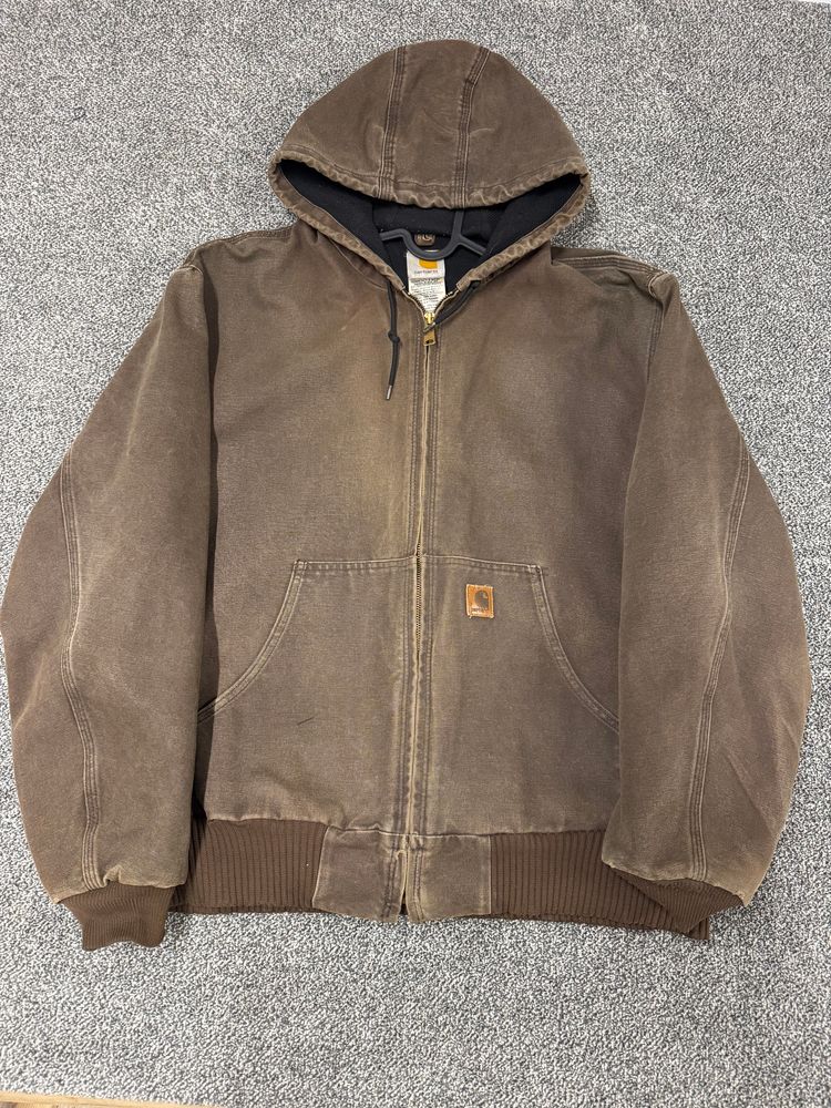 Carhartt Brown Hooded Jacket