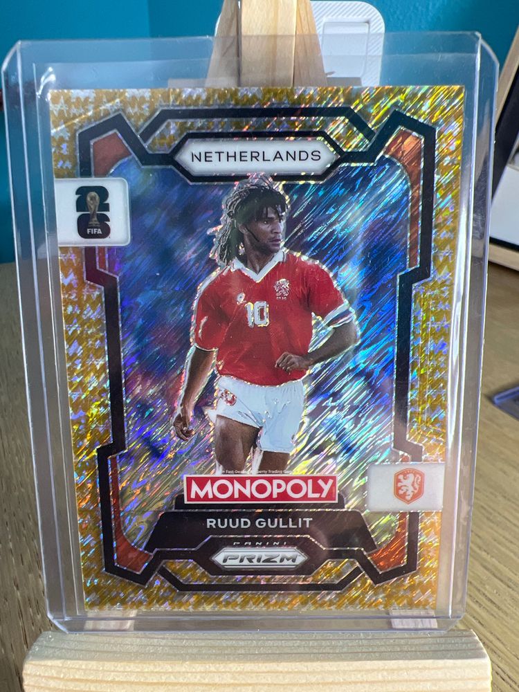 Panini Monopoly Ruud Gullit Collectible Card product image