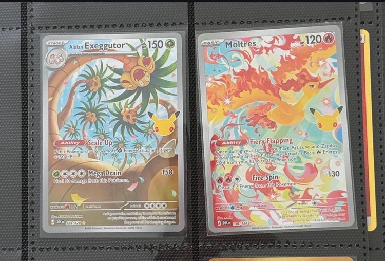 GRADED SLABS+Pokémon 30th Anniversary Card Lot – 13 Pikachu’s, Moltres & Full Arts image 6