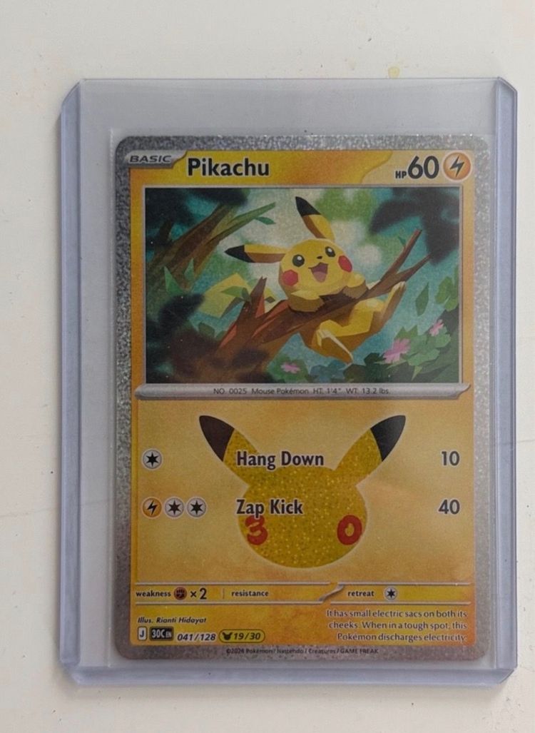 GRADED SLABS+Pokémon 30th Anniversary Card Lot – 13 Pikachu’s, Moltres & Full Arts image 7