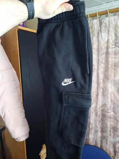 Nike Black Cargo Sweatpants