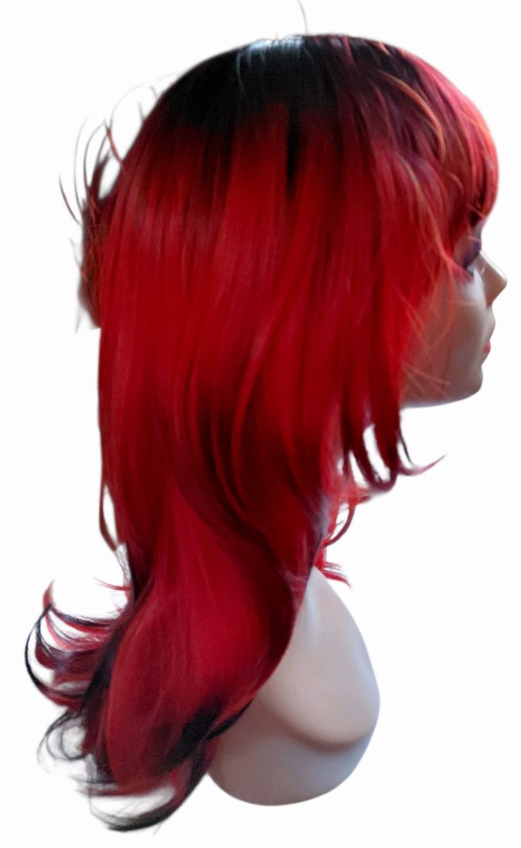 Red And Black Wig 3