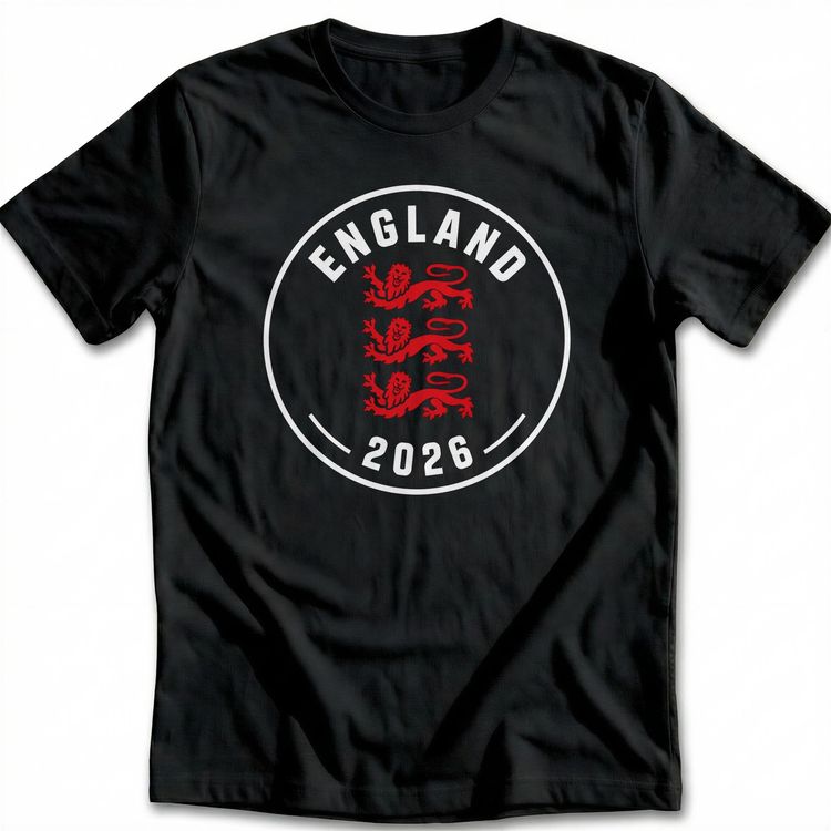 Three Lions Badge Football T-Shirt AU image 1