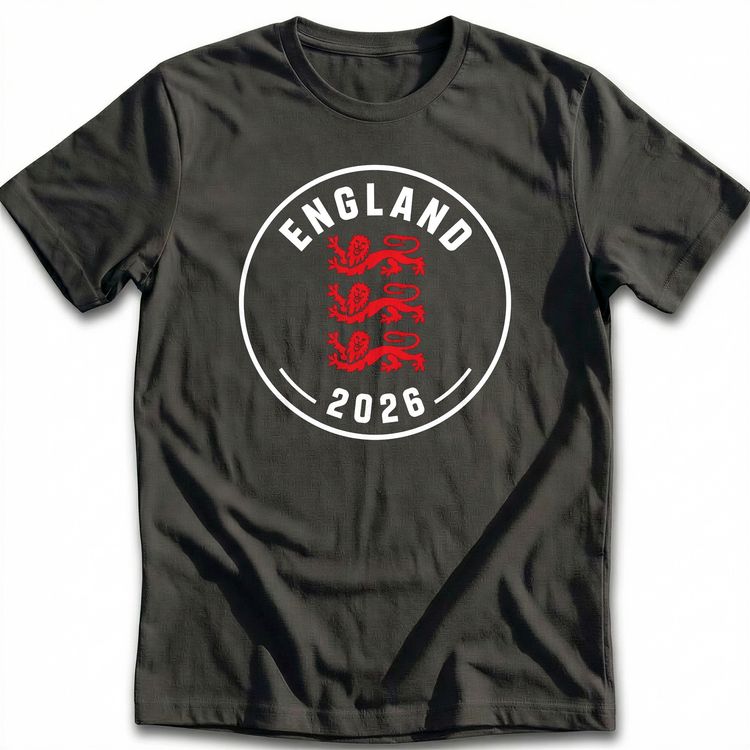 Three Lions Badge Football T-Shirt AU image 2