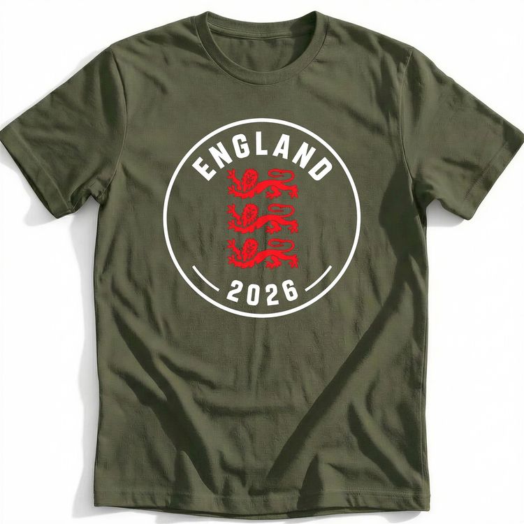 Three Lions Badge Football T-Shirt AU image 3
