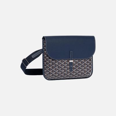 Goyard Coursier Messenger Bag Navy Blue