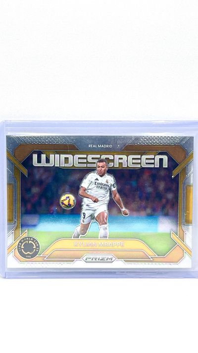 Kylian Mbappe - Real Madrid - Widescreen - Panini Prizm FIFA Club World Cup 2025