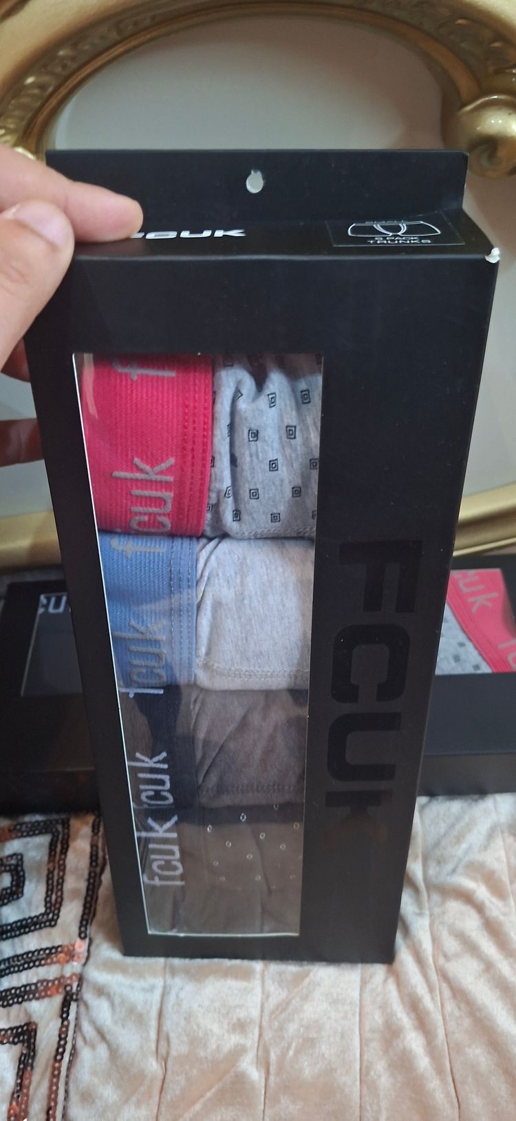 Fcuk 5 Pack Trunks boxers Size S multicolor