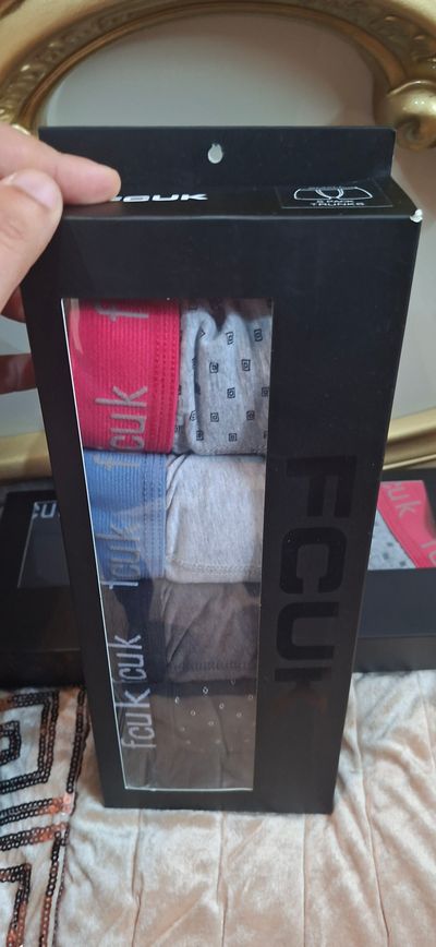 Fcuk 5 Pack Trunks boxers Size S multicolor