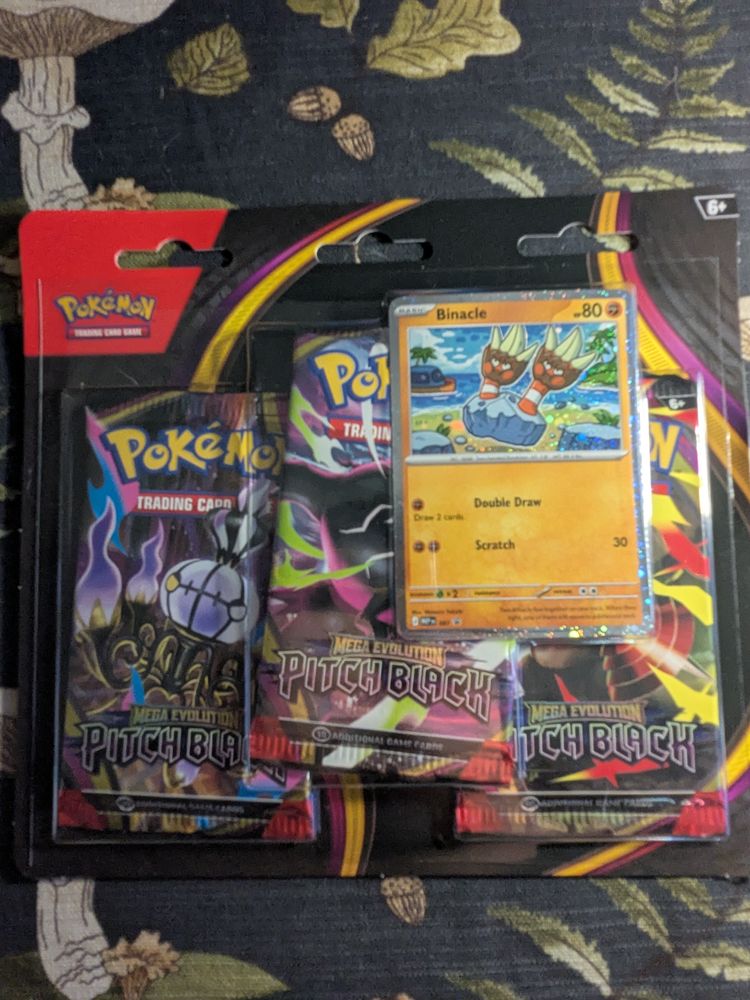 Pokémon Trading Card Game Mega Evolution Pitch Black Booster Pack