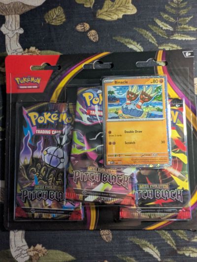 Pokémon Trading Card Game Mega Evolution Pitch Black Booster Pack