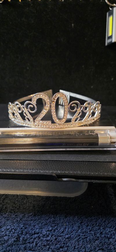 20 Rhinestone Tiara Headband