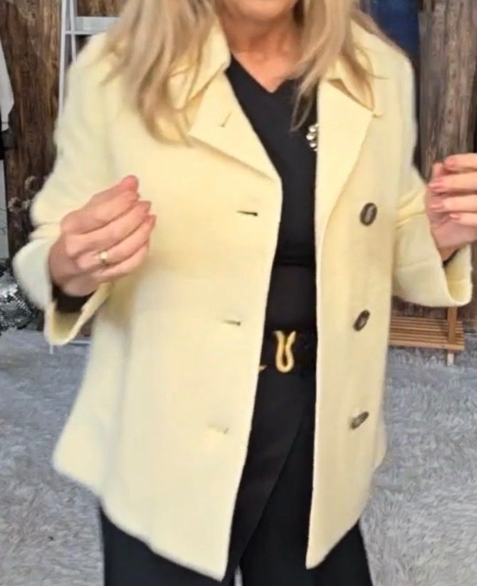 Our Cream Button-Up Coat RRP £184