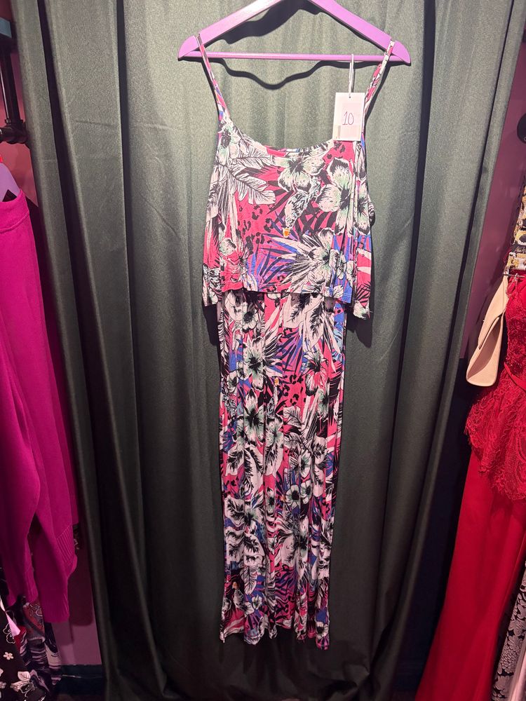George George Floral Print Maxi Dress product image