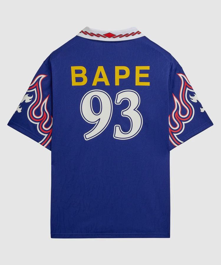 BAPE x Adidas Flame Jersey ‘Blue’ 3