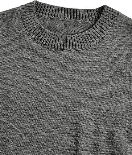 Grey Knitted Sleeveless Sweater Vest image 3