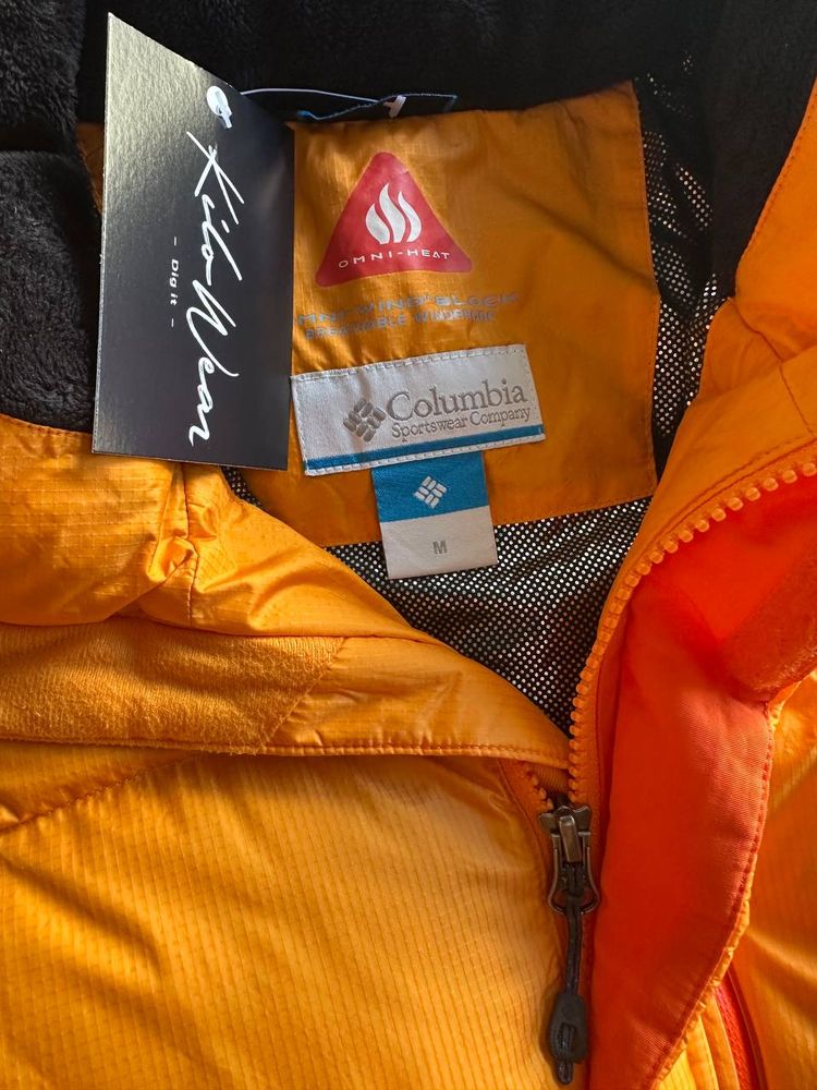 Columbia Giubbino Bomber Cappuccio Jacket Uomo/Donna (M) 3