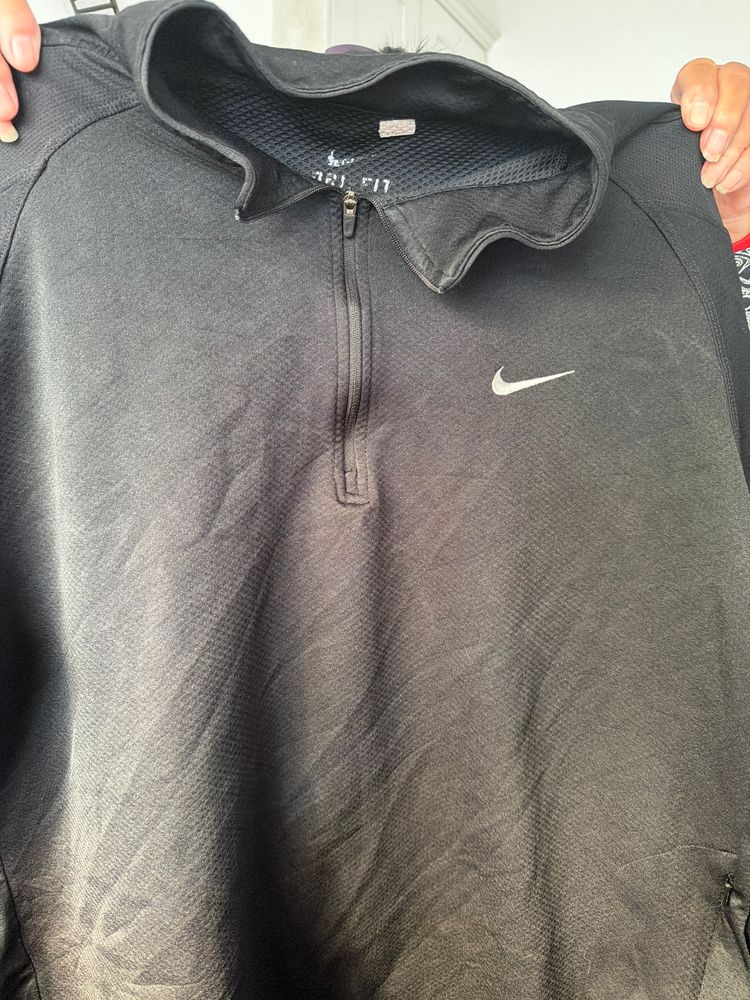 Immagine di Nike Black Quarter-Zip Pullover 1