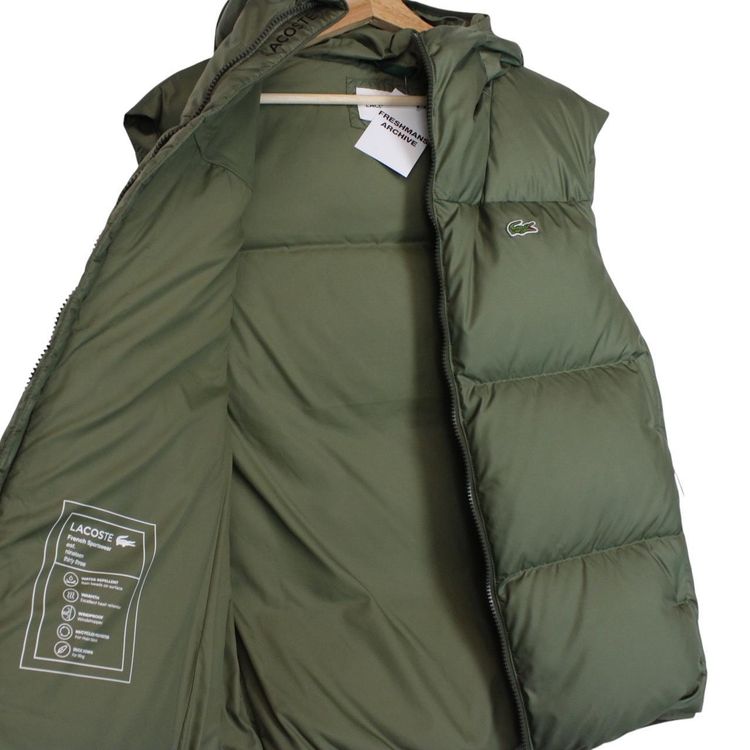 Lacoste Down Water Repellent Gilet S/M 8