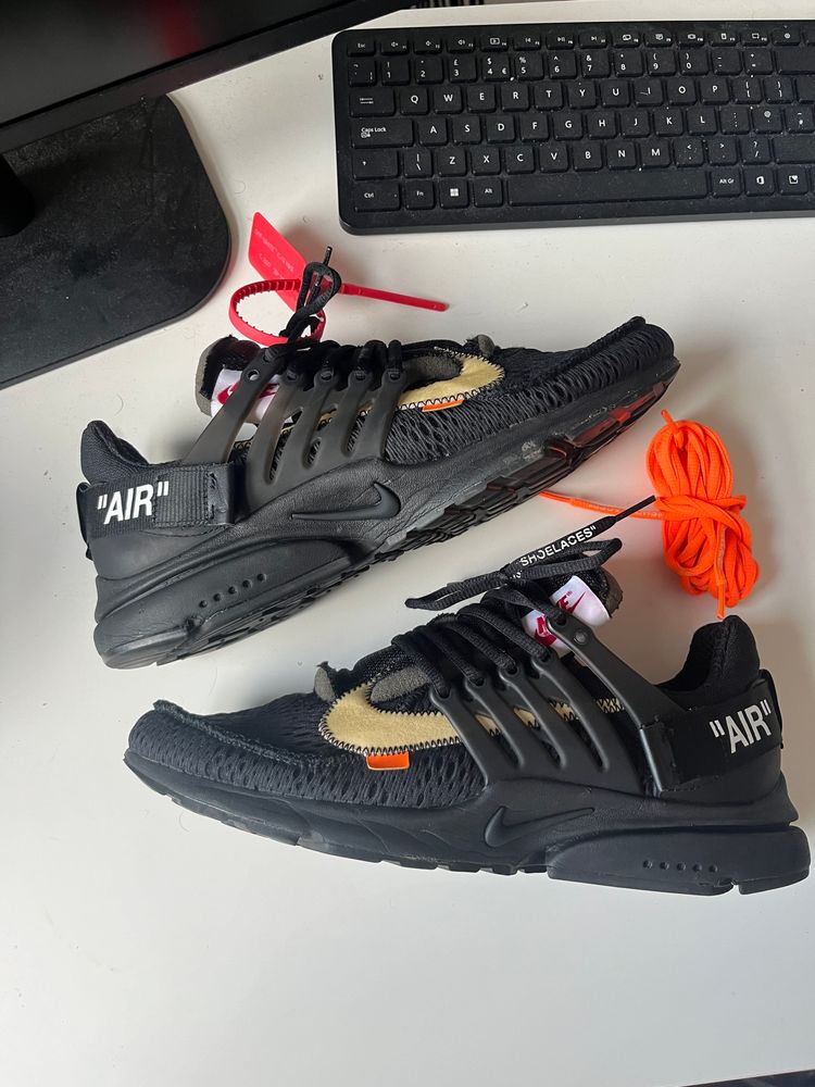 Off-White Off white x Nike Presto black - UK 9  product image