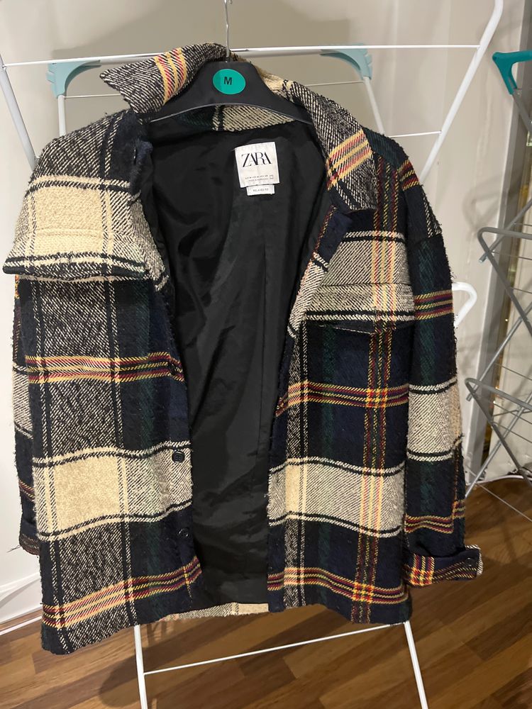Zara Plaid Jacket