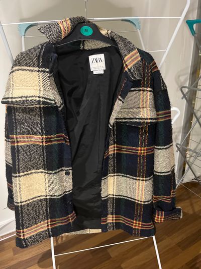 Zara Plaid Jacket