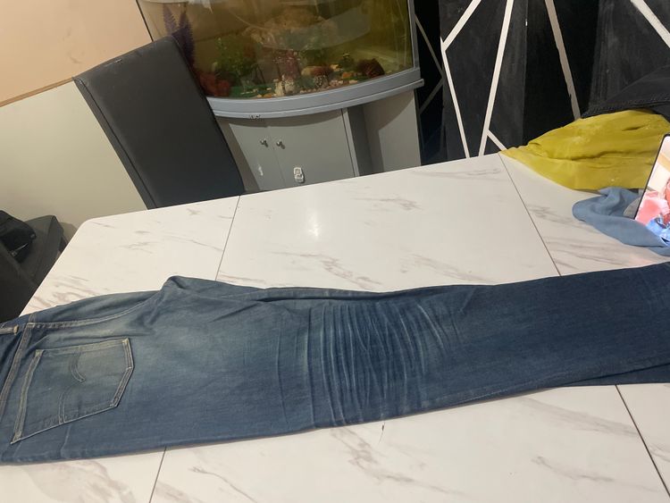 Blue Denim Jeans image 4