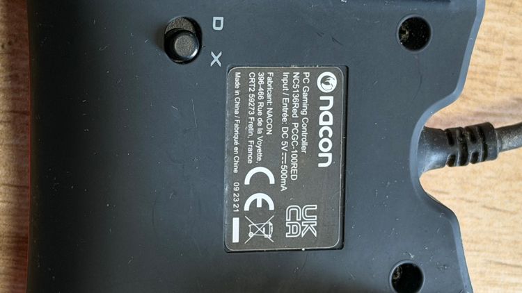 Nacon Wired Pc Game Controller 2